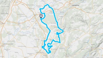 Autour de Dole #2296 - Randonnée équestre Autour de Dole #2296 - Randonnée équestre