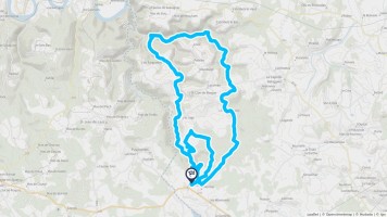 Autour de Puyjourdes #2352 - Randonnée équestre Autour de Puyjourdes #2352 - Randonnée équestre