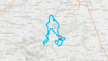 Autour de Espins #2356 - Randonnée équestre Autour de Espins #2356 - Randonnée équestre