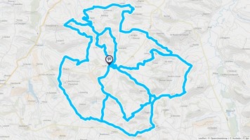 Autour de La Romieu #2457 - Randonnée équestre Autour de La Romieu #2457 - Randonnée équestre