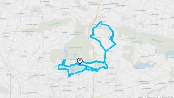 Autour de La Meilleraye-de-Bretagne #2569 - Randonnée équestre Autour de La Meilleraye-de-Bretagne #2569 - Randonnée équestre