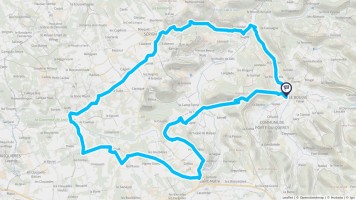 Autour de Saint-Matré #2641 - Randonnée équestre Autour de Saint-Matré #2641 - Randonnée équestre