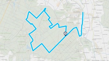Autour de Louvemont #2709 - Randonnée équestre Autour de Louvemont #2709 - Randonnée équestre