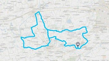 Autour de Châtres-la-Forêt #2717 - Randonnée équestre Autour de Châtres-la-Forêt #2717 - Randonnée équestre
