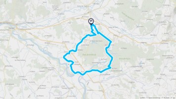Autour de Cercy-la-Tour #2736 - Randonnée équestre Autour de Cercy-la-Tour #2736 - Randonnée équestre