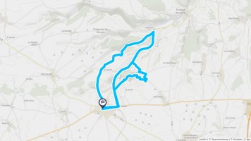 Autour de Crèvecœur-le-Grand #2757 - Randonnée équestre Autour de Crèvecœur-le-Grand #2757 - Randonnée équestre