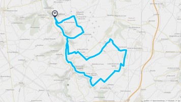 Autour de Auzouville-sur-Saâne #2873 - Randonnée équestre Autour de Auzouville-sur-Saâne #2873 - Randonnée équestre