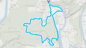 Autour de La Mailleraye-sur-Seine #2878 - Randonnée équestre Autour de La Mailleraye-sur-Seine #2878 - Randonnée équestre