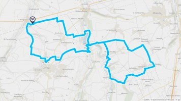 Autour de Le Bourg-Dun #2879 - Randonnée équestre Autour de Le Bourg-Dun #2879 - Randonnée équestre