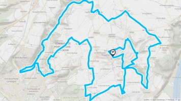 Autour de Triquerville #2889 - Randonnée équestre Autour de Triquerville #2889 - Randonnée équestre