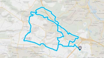 Autour de Rocquencourt #2903 - Randonnée équestre Autour de Rocquencourt #2903 - Randonnée équestre