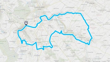 Autour de La Mothe-Saint-Héray #2913 - Randonnée équestre Autour de La Mothe-Saint-Héray #2913 - Randonnée équestre